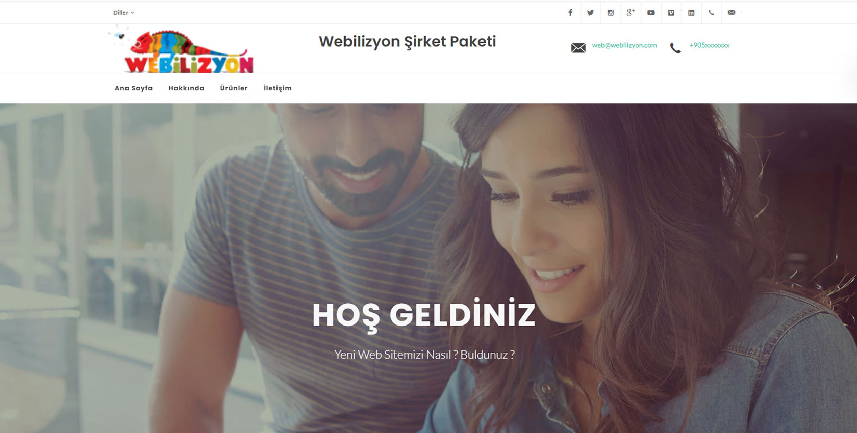 Şirket Web Site Paketi